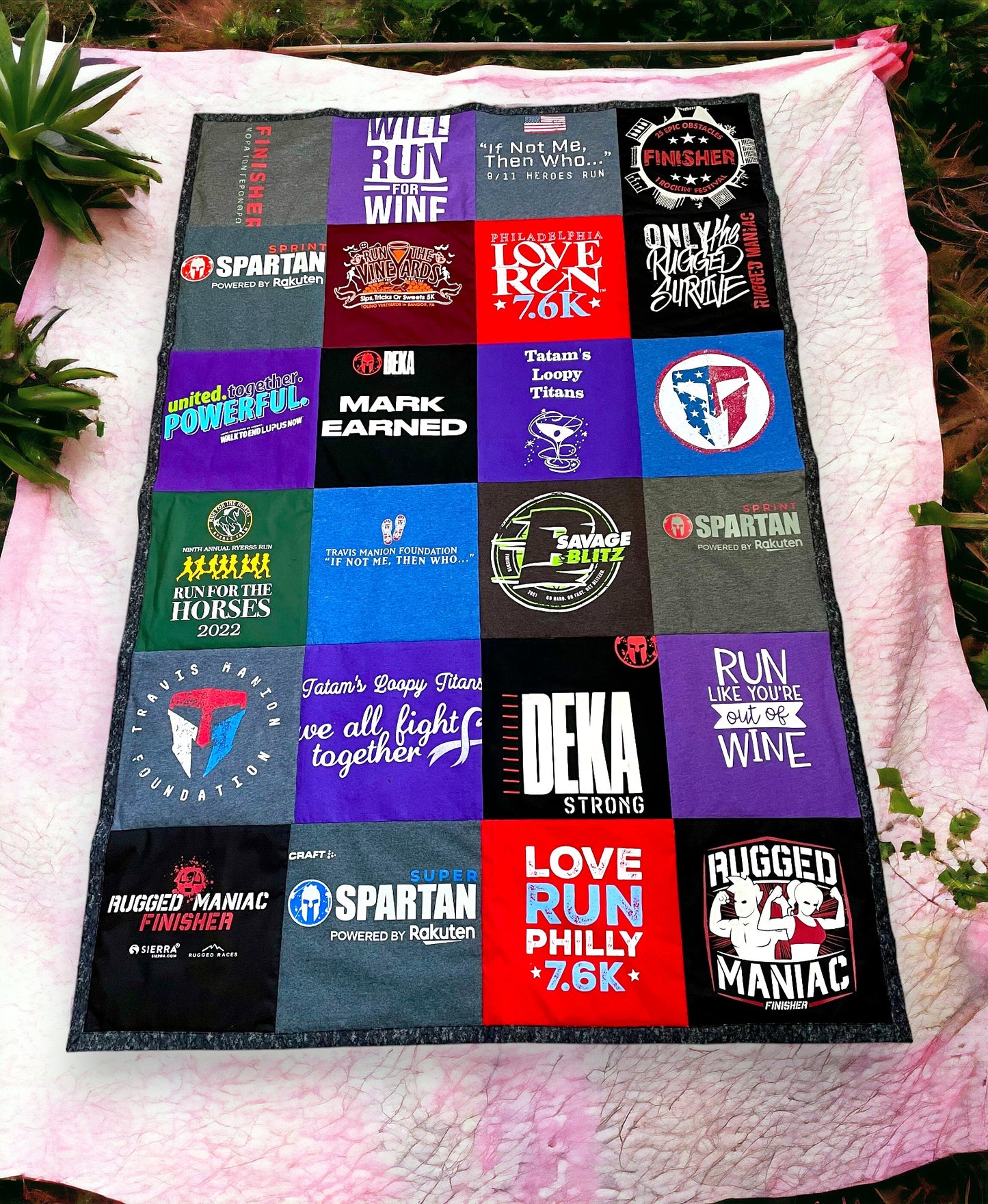 Custom T-Shirt Quilt Blanket