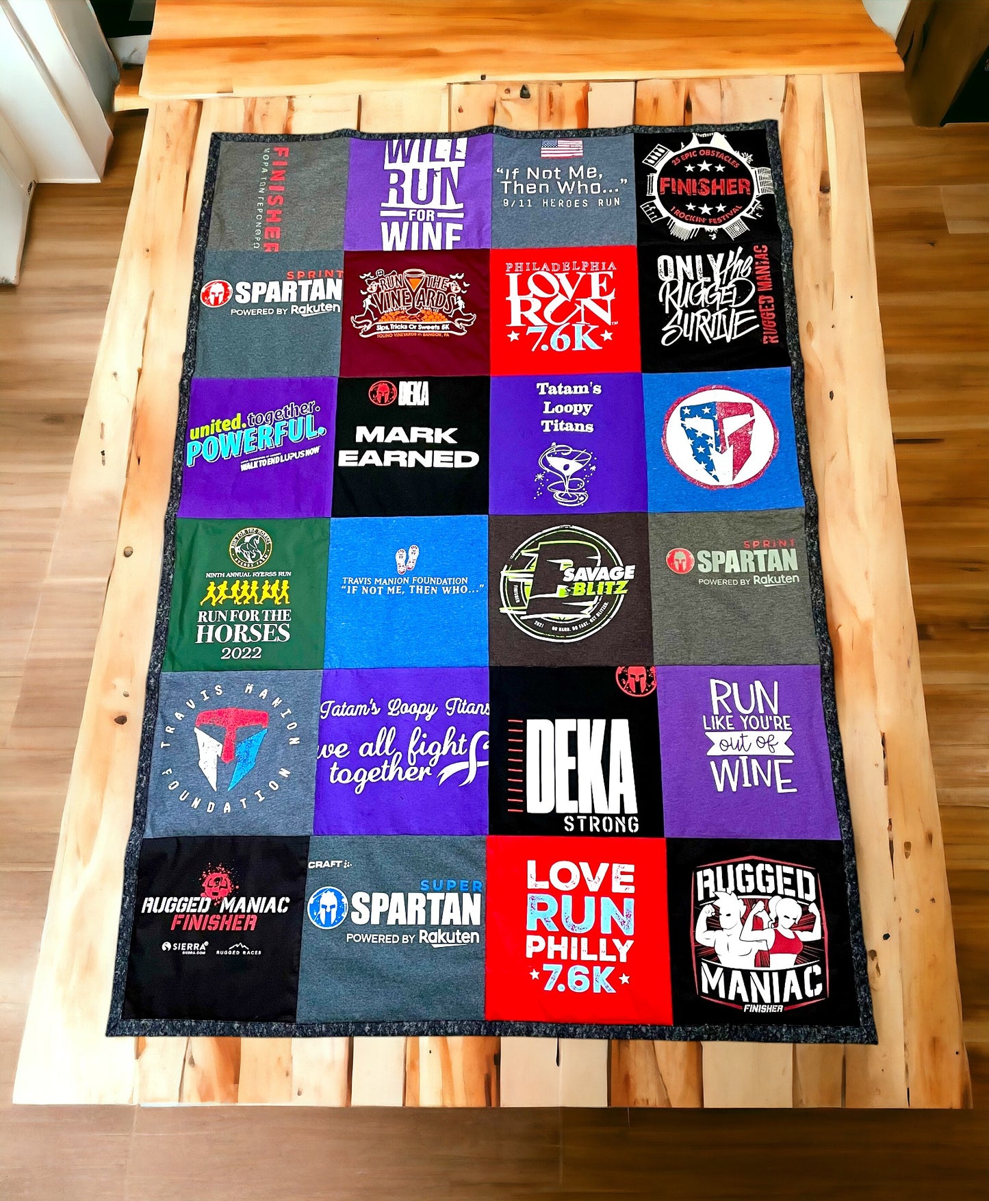 Custom T-Shirt Quilt Blanket